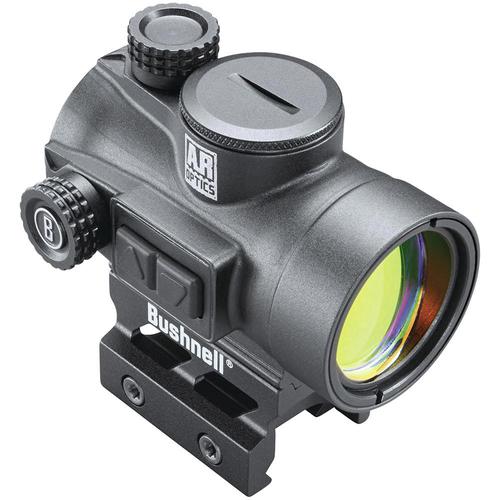 Bushnell AR Optics TRS-26 Red Dot Sight 1x 26mm 3 MOA Dot with Integral Hi-Rise Weaver-Style Mount Matte?>