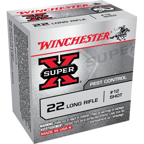 Winchester Super-X .22LR #12 Rat Shot, Box of 50?>