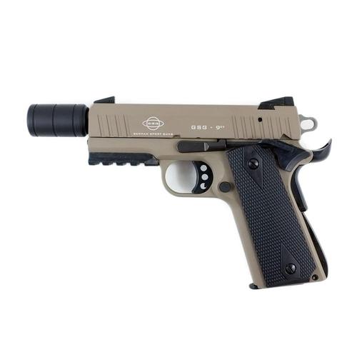 GSG .922 .22LR Pistol 5" Desert Tan with Black Grips H10GSG922DST?>