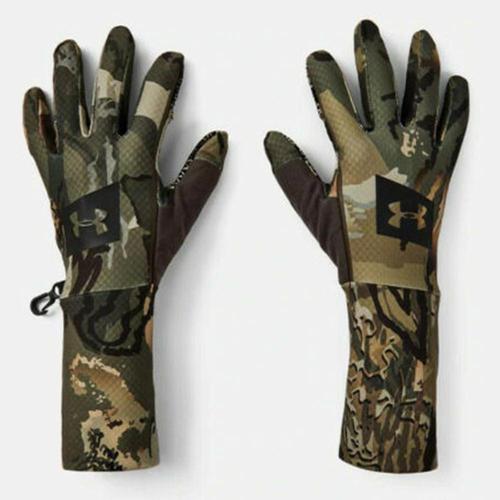 Under Armour Men's Hunt Liner Gloves UA Forest 2.0 Camo/Timber/Black?>