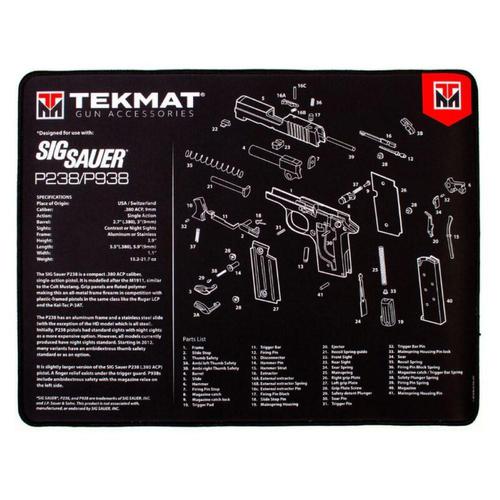 TekMat Sig Sauer P238 Ultra Premium Gun Cleaning Mat, Neoprene?>