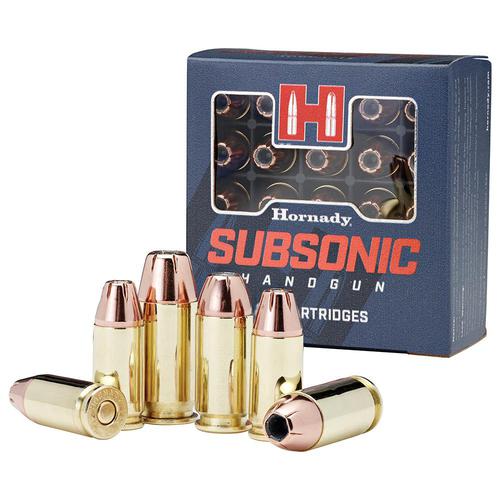 Hornady Subsonic Ammunition 9mm Luger 147 Grain XTP Jacketed Hollow Point Box of 25?>
