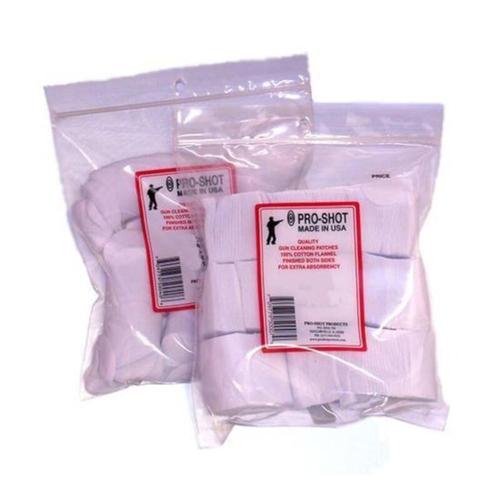 Pro-Shot .22-.270 Caliber Cotton Cleaning Patches 1" 1-300 - 300 Patches?>