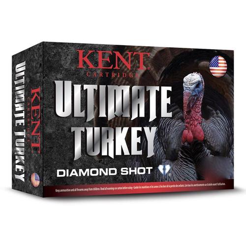 Kent Ultimate Diamond Shot Turkey, 12GA, 3 1/2", 2 1/4OZ, 1200FPS #4 Shot?>