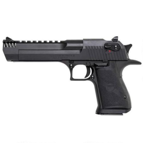 Magnum Research Desert Eagle Mark XIX Semi-Auto Pistol .50 AE, 6" Barrel, 7 Rounds, Integral Muzzle Brake, Black?>