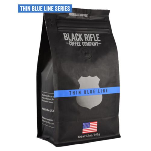 Black Rifle Coffee Company, Thin Blue Line Coffee Blend Ground - 12 Oz Bag?>