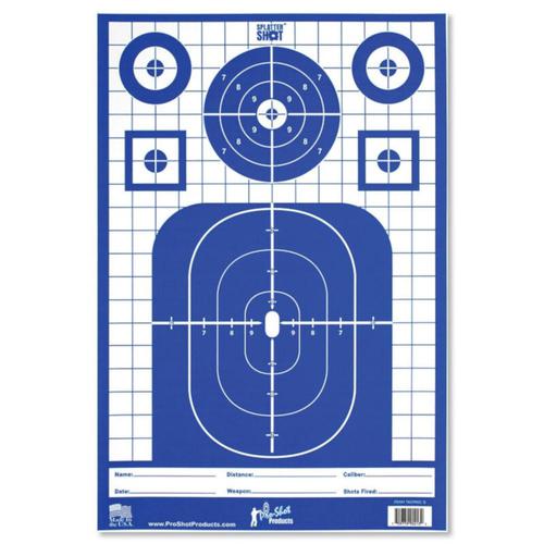 Pro-Shot 12"x18" Tactical Precision Target TACPREC-B-8PK - 8 Pack?>