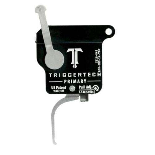 TriggerTech Remington 700 Primary Drop In Replacement Trigger Right Hand/Bolt Release/Flat Lever Natural Stainless Steel Finish R70-SBS-14-TBF?>