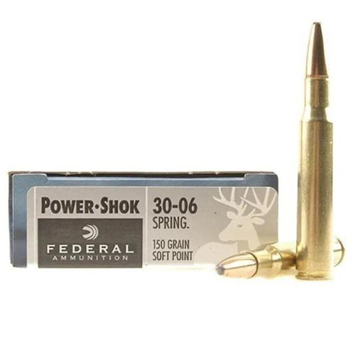 Federal Power-Shok Ammunition 30-06 Springfield 150 Grain Soft Point, Box of 20?>