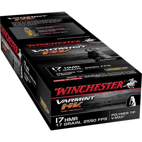 Winchester Varmint HV .17HMR 17gr V-Max Case of 20 Boxes - 1000rd?>