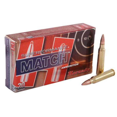 Hornady Superformance Match Ammo 5.56x45mm NATO 75gr HP BT Match - Box of 20?>