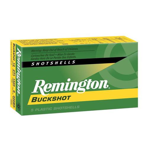 Remington Express Buckshot 12ga 2-3/4" 000 Buck 8 Pellet, Box of 5?>