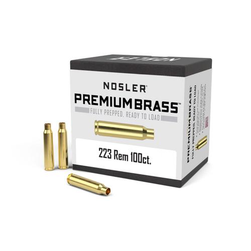 Nosler 223 Rem Premium Brass, Box of 100?>