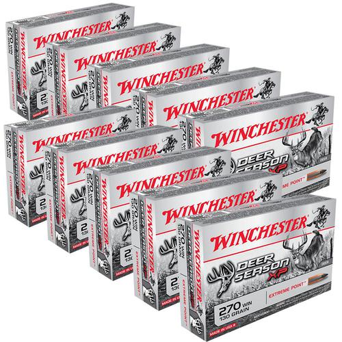 Winchester Deer Season XP .270 Win 130gr Extreme Point Case of 10 Boxes - 200rd?>
