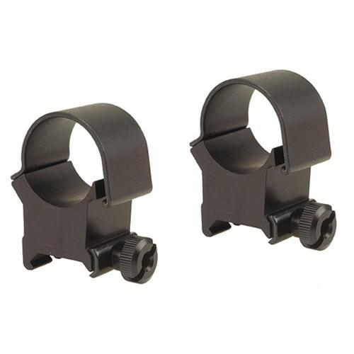 Weaver Detachable 1-Inch Extra High Top Mount Rings (Matte Black)?>
