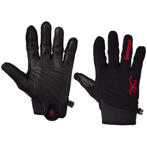 Browning Bg Ace Shooting Gloves X-large Black/red Trim?>