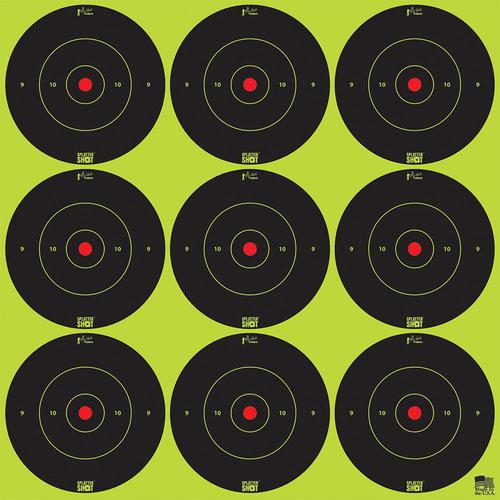 Pro-Shot 2" SplatterShot Green Bullseye Targets - Peel & Stick - 108 Qty.?>