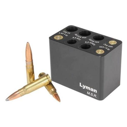 Lyman MSR Ammo Checker Block Aluminum Black 7833003?>