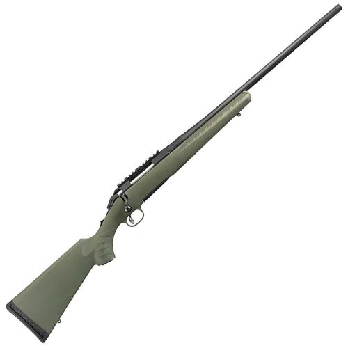 Ruger American Predator Bolt Action Rifle, 22-250 Rem, 22" Barrel, 4+1 Rounds, Synthetic Moss Green?>