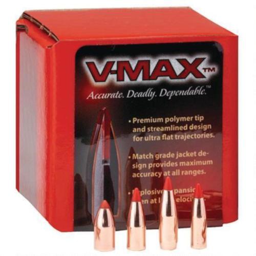 Hornady .22 Caliber .224" Diameter 40gr V-Max Polymer Tip BT Projectile - Box of 100?>