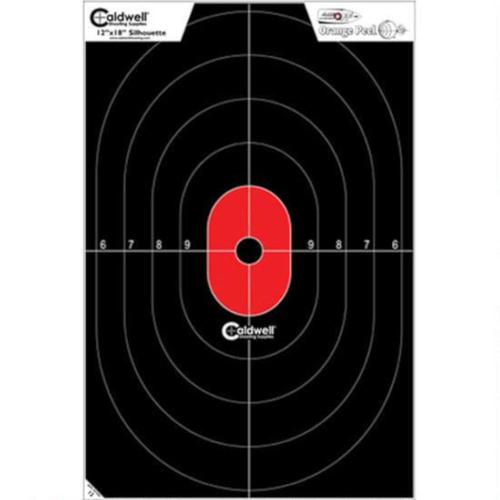 Caldwell Silhouette Flake Off Targets Red/Black 25 Pack 128034?>