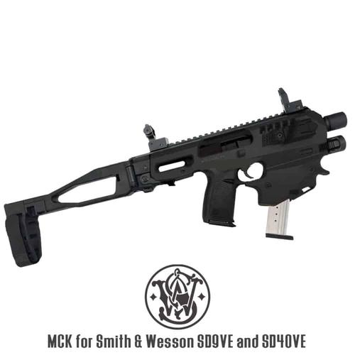 CAA Smith & Wesson SD9VE/SD40VE Micro Conversion Kit, Black?>