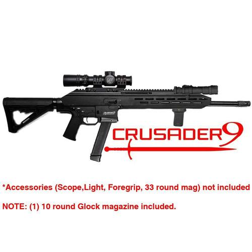 Crusader 9 Rifle, 9mm, MIL-SPEC Trigger, Magpul Buttstock And Grip?>