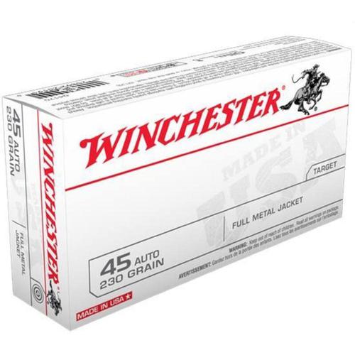 Winchester USA Ammo 45 ACP 230gr FMJ Q4170  - Box of 50?>