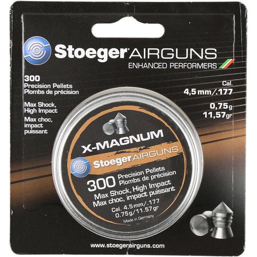 Stoeger Precision Pelletts X-Magnum .177 POINT (300)?>