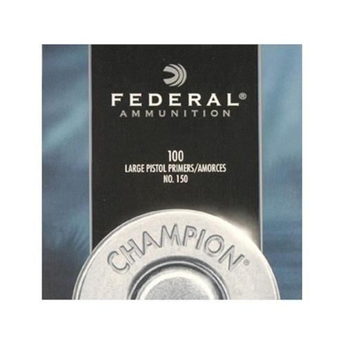 Federal Large Pistol Primers #150 - Box of 100?>