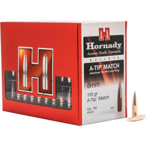 Hornady (QTY 100)  A-TIP Match Bullets 6mm 110gr?>