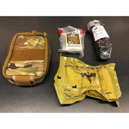 CTOMS Operator IFAK Bundle Multicam Pouch First Aid Package?>