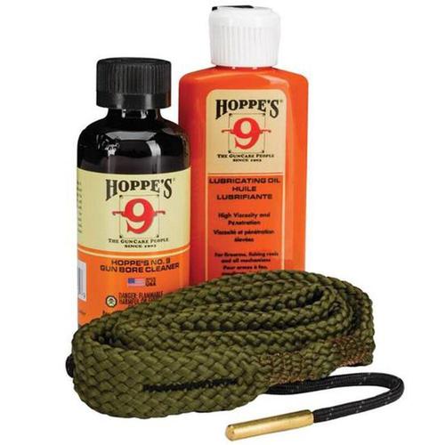 Hoppe's 1-2-3 Done 20 Ga. Complete Firearm Cleaning Kit, Includes Bore Solvent/Lubricating Oil/Bore Snake?>