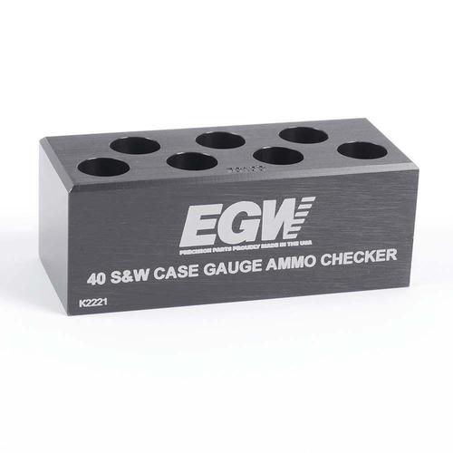 EGW Case Gauge Ammo Checker .40S&W 7-Hole?>