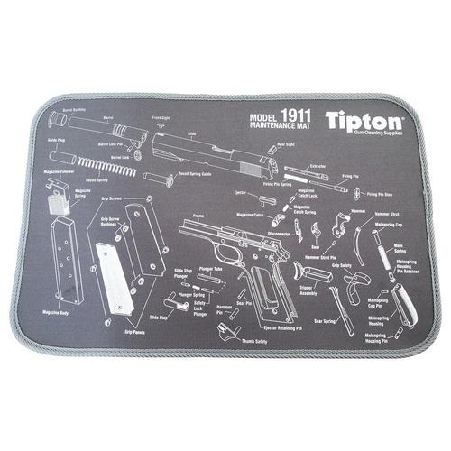 Tipton Gun Cleaning and Maintenance Mat 11" x 17" Gray?>