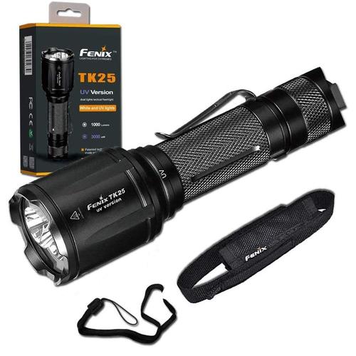 Fenix TK25 UV or Red or Red/Blue Light Tactical Flashlight?>