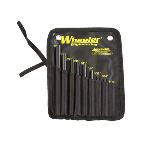 Wheeler Roll Pin Starter Punch Set Steel 710910?>