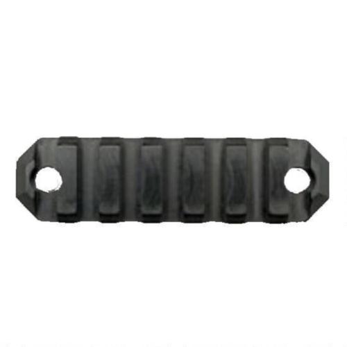 GrovTec Keymod 7 Slot 3" Rail Section Keymod to Picatinny Solid Aluminum Type III Black Hard Anodized Finish GTSW228?>