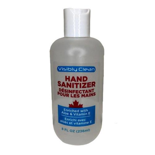 Visibly Clean Hand Sanitizer Gel with Aloe & Vitamin E Unscented 8 fl oz / 236ml JS.36518.0?>