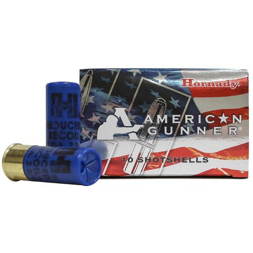 Hornady 12 Ga. 2 3/4" 00 Buckshot Reduced Recoil American Gunner Shotgun Ammunition (Box of 10)?>