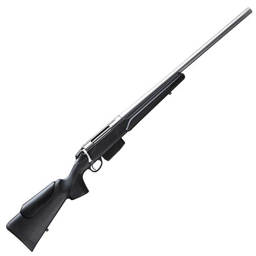 Tikka T3x Varmint Stainless 6.5 Creedmoor Bolt Action Rifle, 23.7" Barrel, 5rd Mag, Black Synthetic?>