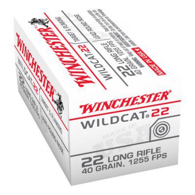 Winchester® Wildcat® .22 LR Rimfire Ammunition?>