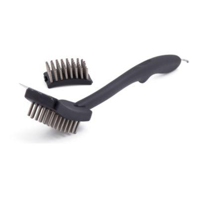 Grill Pro® Coil Spring Grill Brush with Replacement Head?>