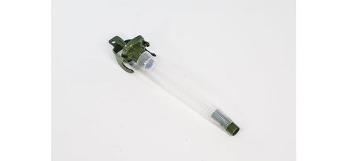 Spout for Jerry Can - Clear Plastic w/ Metal Tip?>