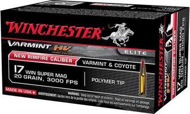 Winchester Varmint High Energy Ammunition 17 Winchester Super Magnum 25 Grain?>