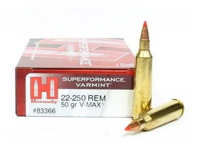 Hornady 83366 Superformance Rifle Ammo 22-250 REM?>