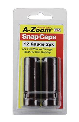 A-ZOOM 12 Guage Snap Cap 2 pk?>
