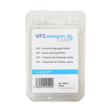 VFG Weapon Care          	VFG Quick Cleaning Felts 4.5mm/.177 Qty 500?>