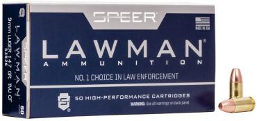 Speer LE          	Lawman Handgun CleanFire Training 9mm Luger 147gr?>