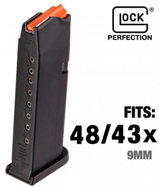 Glock          	G48, G43X 9mm Factory Magazine?>